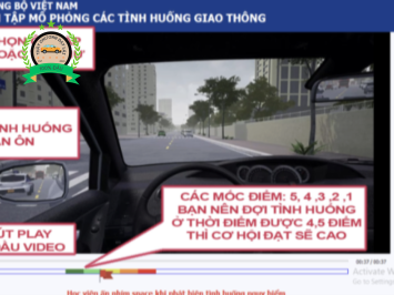 PHẦN MỀM THI THỬ 120 TÌNH HUỐNG MÔ PHỎNG